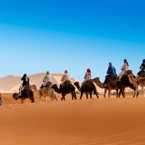desierto Marruecos en grupo